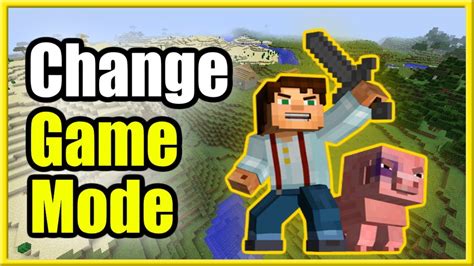 How To Switch To Adventure Mode In Minecraft