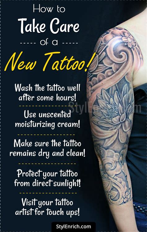 How To Take Care Of Tattoo