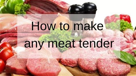 How To Tenderize ANY Meat! - YouTube