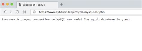 How To Test Php 7 And Wordpress Mysql Mariadb Database Connectivity Using A Php Script Nixcraft