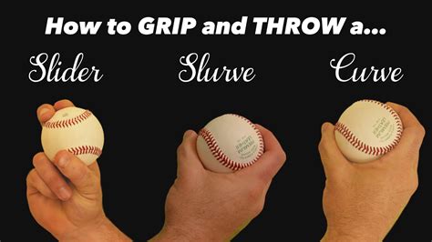 How To Throw A Slider Grip