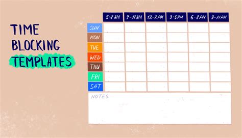 How To Time Block Download Our Schedule Template All in one Photos