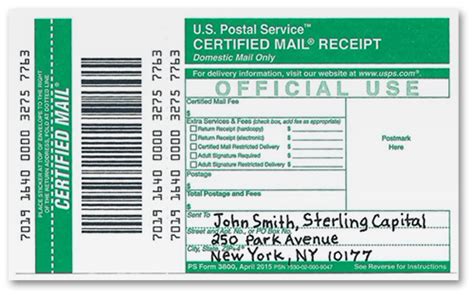 How To Track Certified Mail With Mailform
