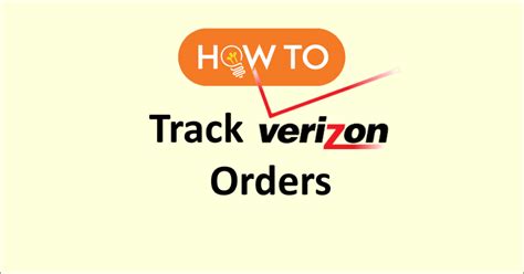 How To Track Verizon Order