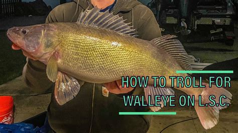 How To Troll For Walleyes - YouTube