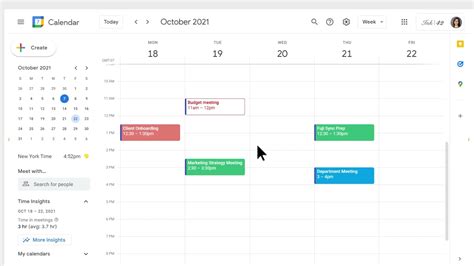 How To Turn On Time Insights On Google Calendar Veda Allegra