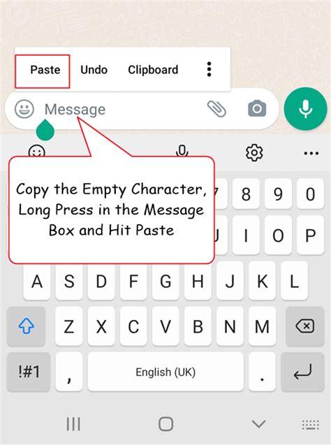 How To Type/Send Empty Message in WhatsApp How to Type Anything