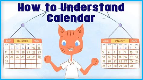How To Understand Calendar Learning Video For Kids in English YouTube