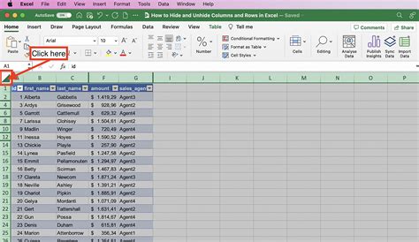 How To Unhide Row Numbers And Column Letters In Excel Printable