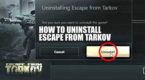 How To Uninstall ESCAPE FROM TARKOV. - YouTube