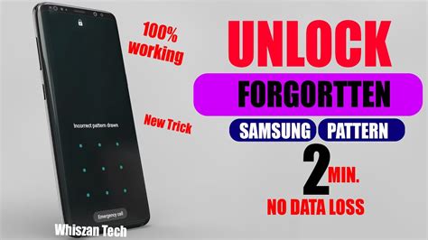 How To Unlock Forgotten Pattern Without Losing Data In Samsung