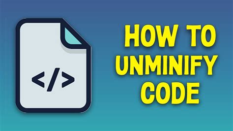 How To Unminify A CSS File - YouTube