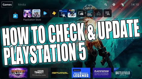 How To Update Your PlayStation 5 Tutorial Check PS5 For Updates YouTube