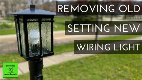 How To Update or Replace a Lamp Post and Light YouTube