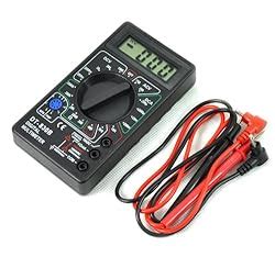 How To Use A DT830B Digital Multimeter To Test Voltage And Amps Science Improved