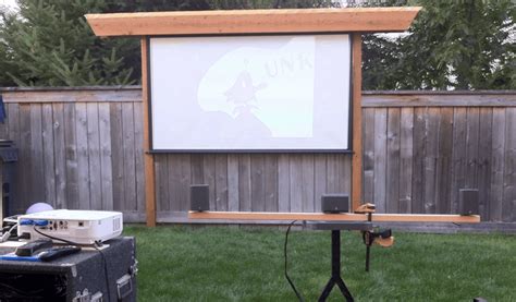 How To Use A Projector Outside During Daytime » Screen …