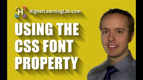 How To Use CSS Font Shorthand YouTube