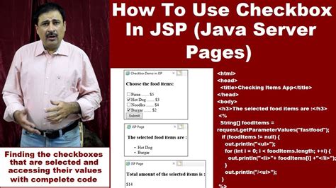 How To Use Checkbox In JSP - YouTube