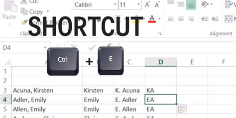 How To Use Excel Flash Fill For Patterns Business Insider