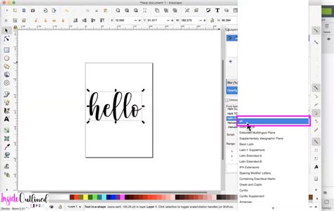 How To Use Glyphs In Cricut Design Space Mac and PC 3 Different Ways