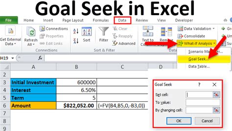 How To Use Goal Seek In Excel For Irr Tons of How To