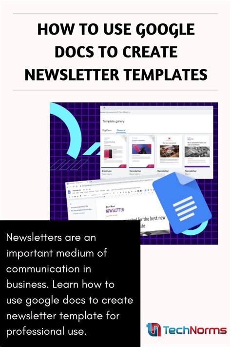 How To Use Google Docs To Create Newsletter Templates Newsletter