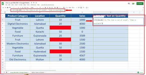 How To Use ISBLANK In Google Sheets SpreadCheaters
