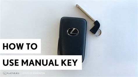 How To Use Manual Key if Lexus Key Fob Dies Lexus of Edmonton