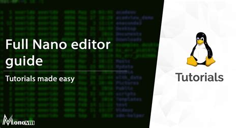 How To Use Nano Text Editor From Installation To Editing