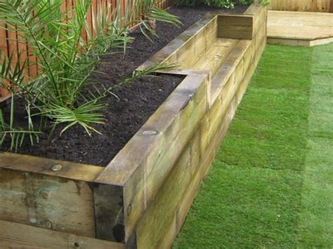 How To Use Sleepers In Your Garden - Manna Gum Building