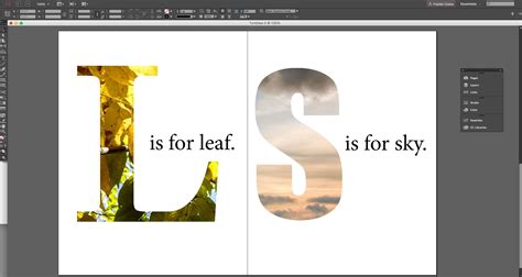 How To Use Text as an Image Mask In Adobe InDesign