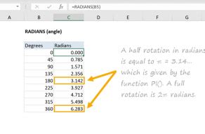 How To Use The Excel Sin Function Exceljet
