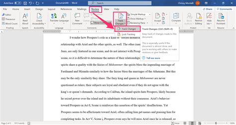 How To Use Track Changes In Word To Effectively Collaborate On A