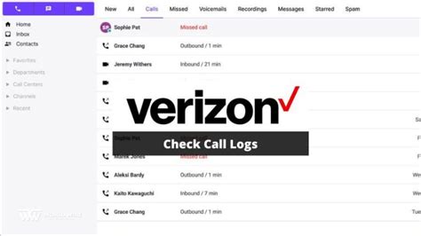 How To View Outgoing Calls On Verizon