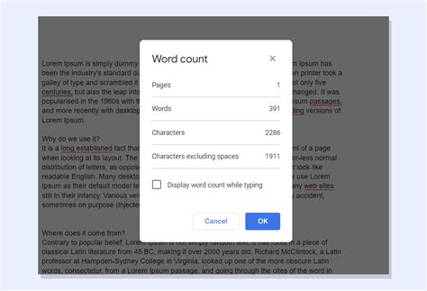 How To View Word Count In Google Docs tomsguide