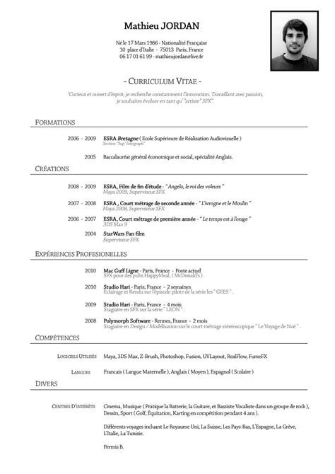 How To Write A French Cv Lodgis Blog