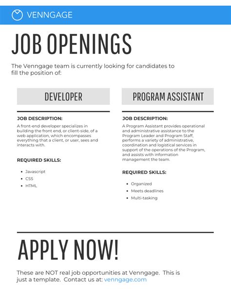 How To Write A Great Job Posting [Examples And Templates] For Internal