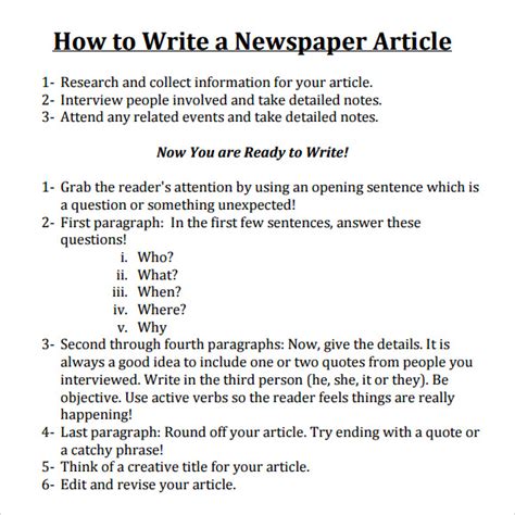 How To Write A Newspaper Editorial