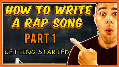 How To Write A Rap Song
