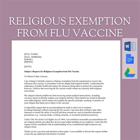 How To Write A Religious Exemption For Vaccines Pa Kunci Blog