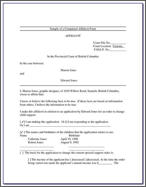 How To Write A Statement For Court Template How To Write Your Own
