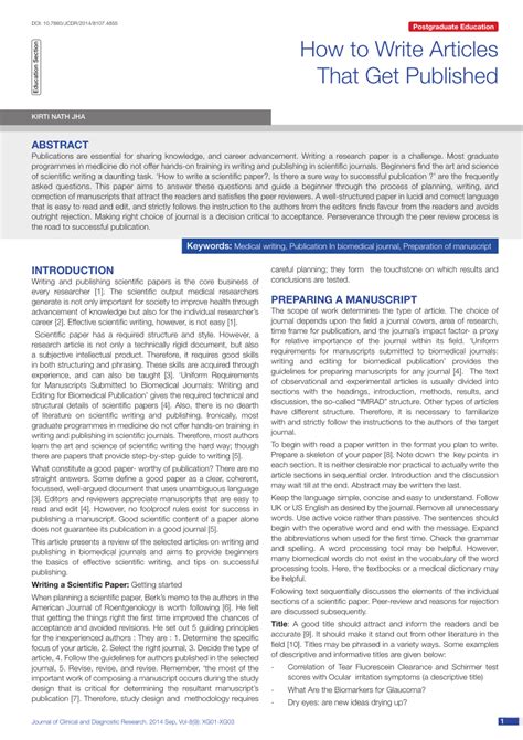 How To Write A Technical Article Amp Get It Published