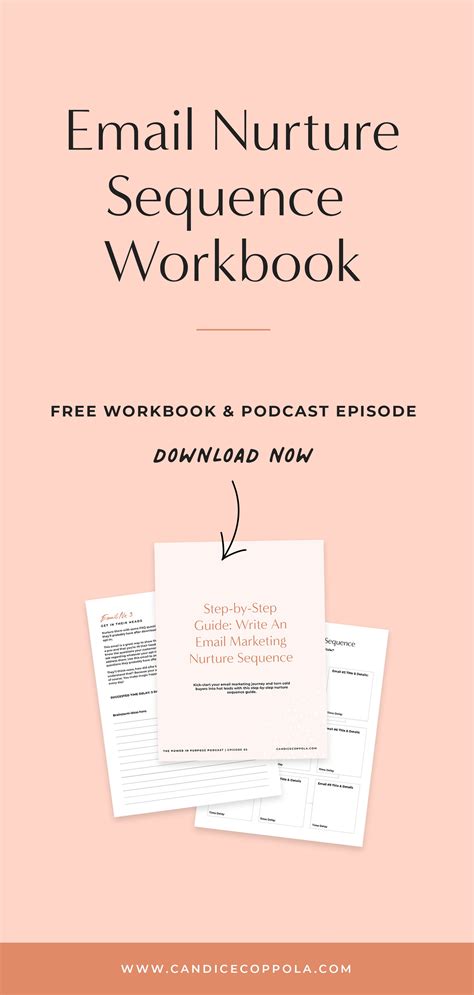 How To Write An Email Nurture Sequence With Free Workbook Email