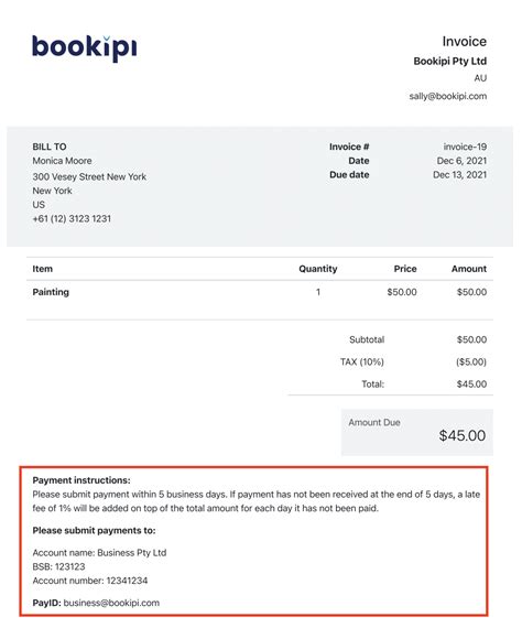 How To Write Bank Details On Invoice How Can I Add Bank Details To