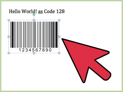 How To Write Barcode In Word