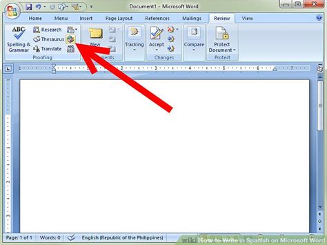 How To Write In Spanish In Word