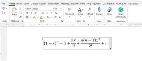 How To Write Math Equations in Word How to Type Anything