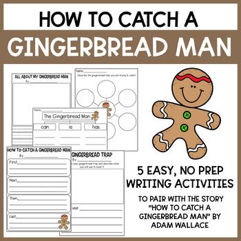 How To Writing Activities K2 How to Catch the Gingerbread Man