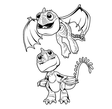 How Train Your Dragon Coloring Pages
