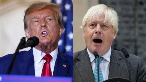 How Trump and Johnson, divisive populists with many similarities, ended up on different paths